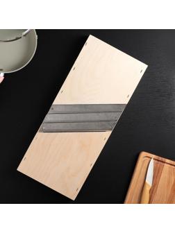 Шинковка «Берёзка» большая, 3 лезвия, 50×21×5 см