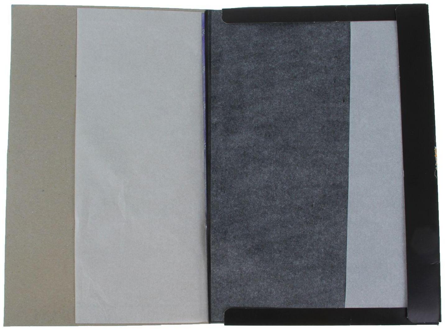 Бумага копировальная А4, 100 листов, чёрная