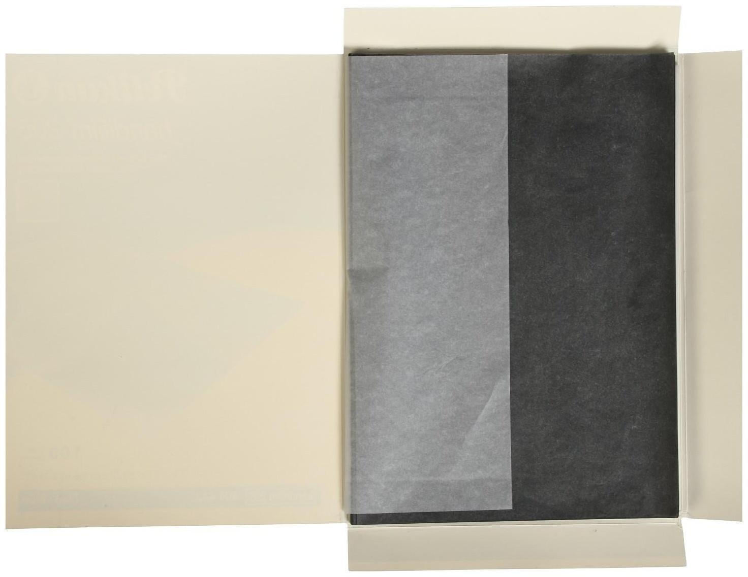 Бумага копировальная А4, 100 листов, чёрная