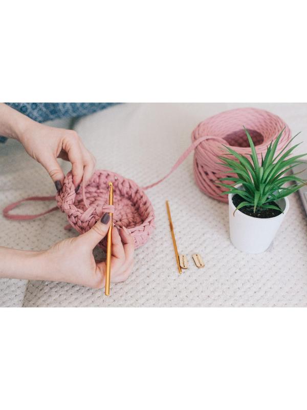 Набор крючков для вязания, d = 0,6-6,5 мм, 12,5/15 см, 22 шт, цвет МИКС