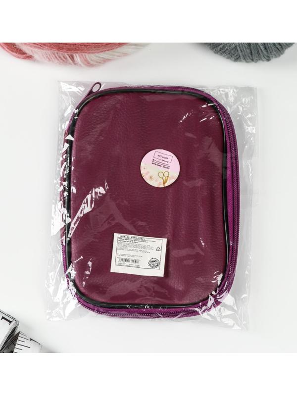 Набор крючков для вязания, d = 0,6-6,5 мм, 12,5/15 см, 22 шт, цвет МИКС