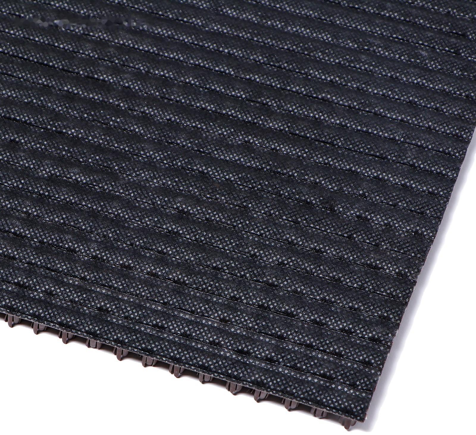 Покрытие ковровое щетинистое «Травка», 45×60 см, цвет тёмный шоколад