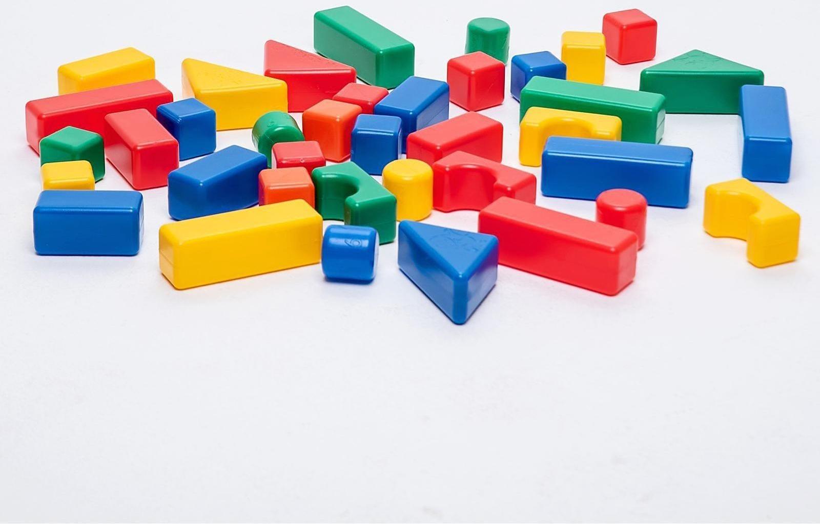 Строительный набор, 4 х 4 см, 38 элементов