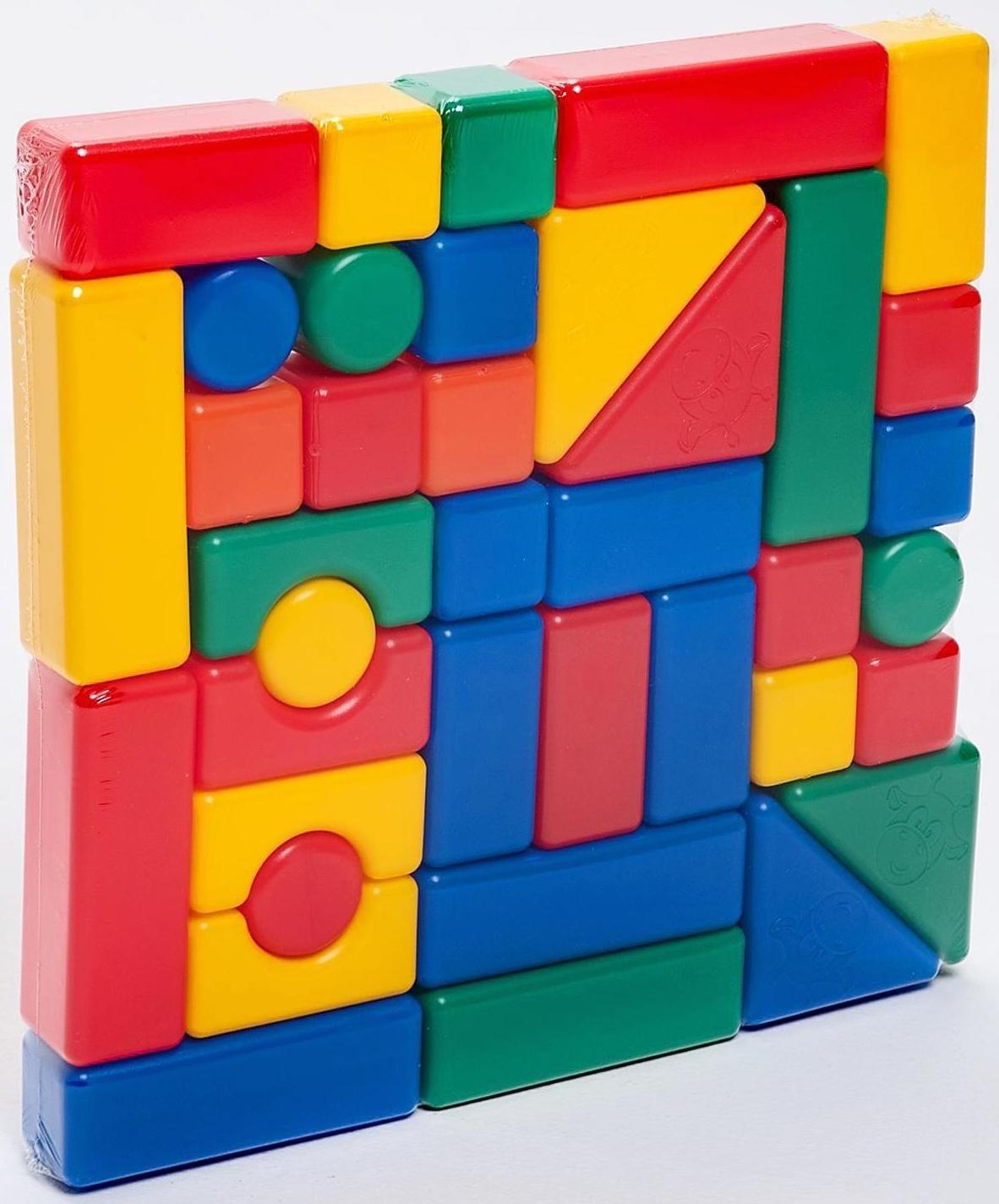 Строительный набор, 4 х 4 см, 38 элементов