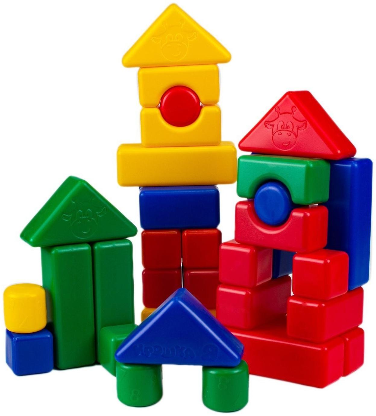Строительный набор, 4 х 4 см, 38 элементов
