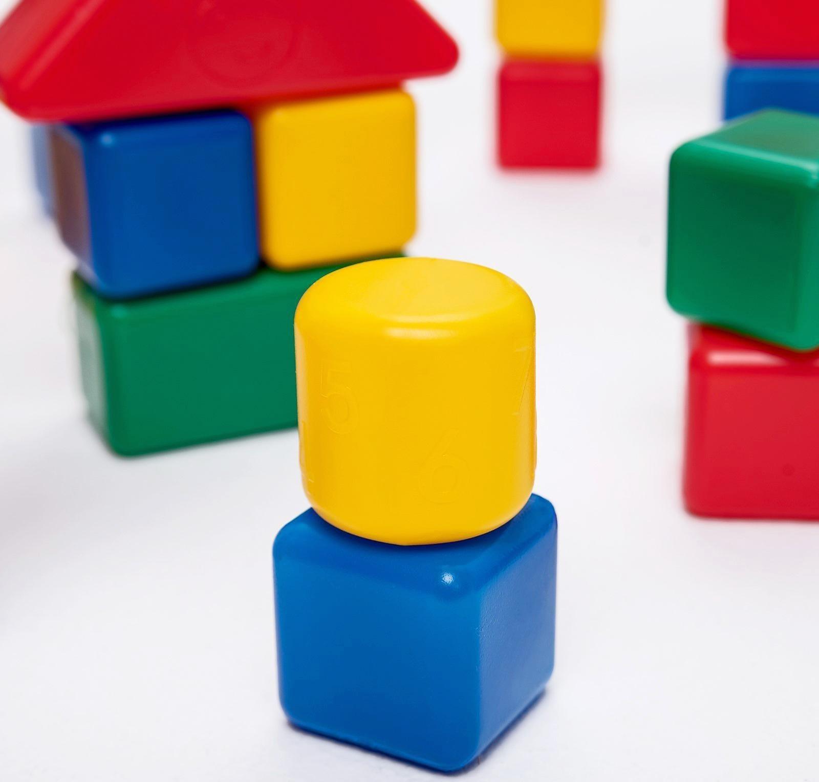 Строительный набор, 4 х 4 см, 38 элементов