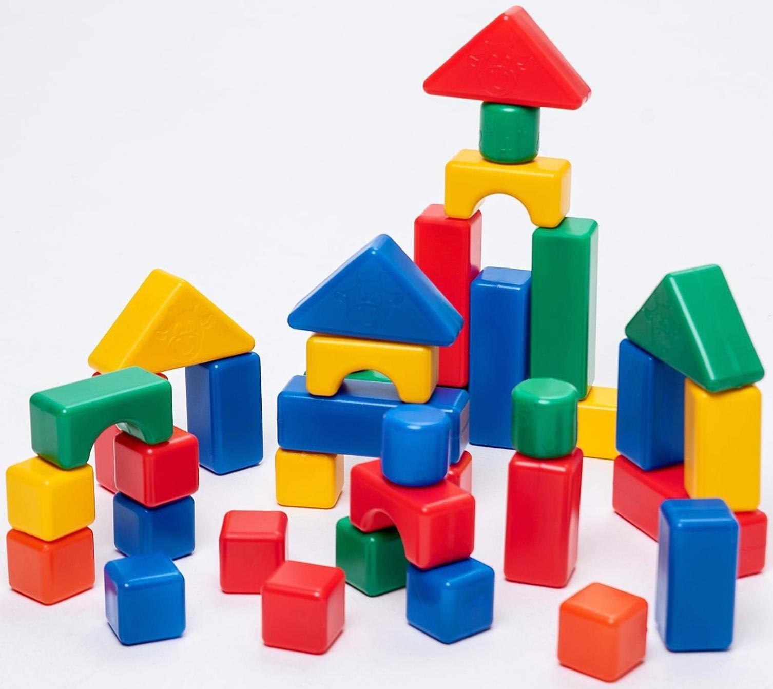 Строительный набор, 4 х 4 см, 38 элементов