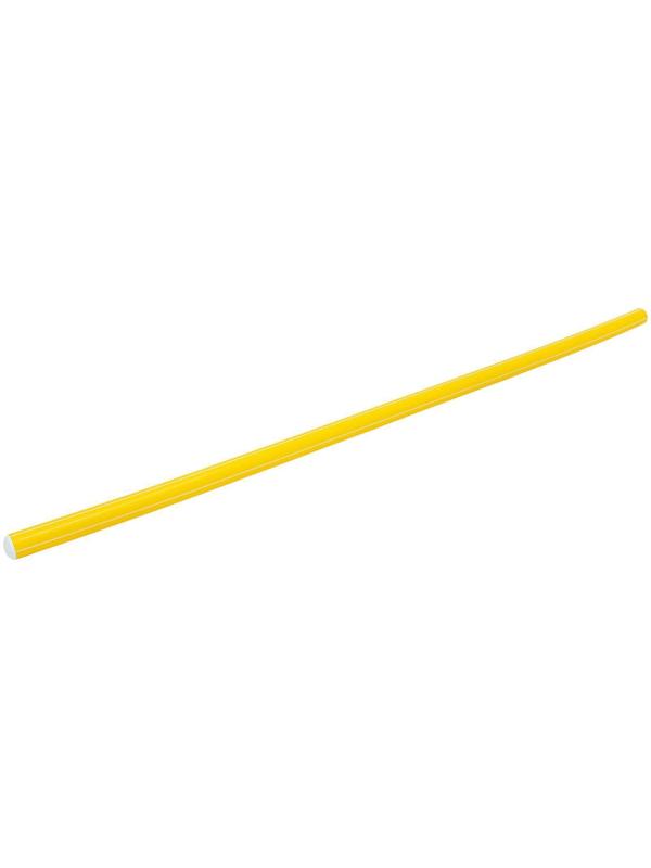 Палка гимнастическая 90 см, цвет жёлтый