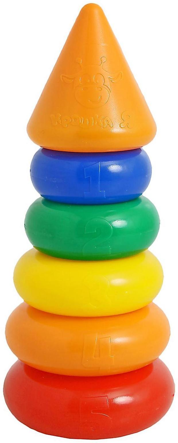 Пирамидка, 5 колец с конусом