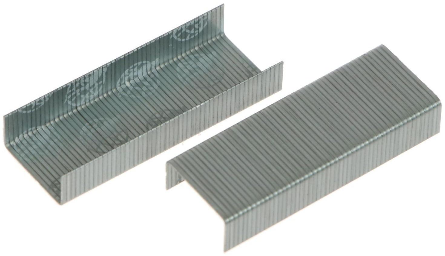 Скобы для степлера Kangaro №24/6-1, стальные, эко, 1000 штук