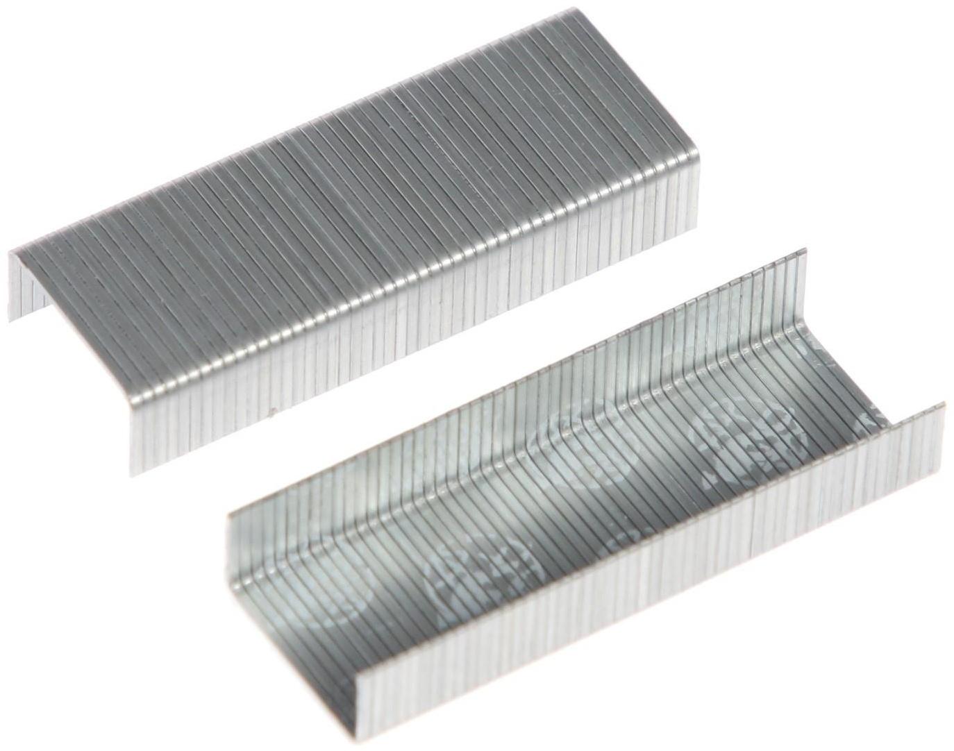 Скобы для степлера Kangaro №24/6-1, стальные, эко, 1000 штук