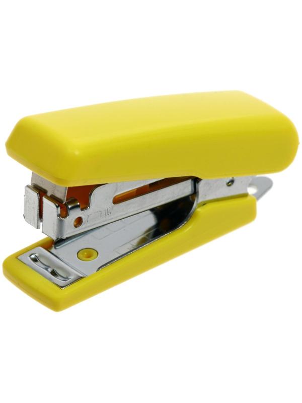 Степлер №10 10 листов Kangaro mini HS-Mini10, встроенный антистеплер, 50 скоб микс
