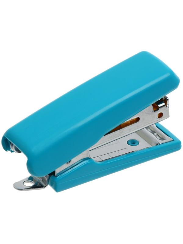 Степлер №10 10 листов Kangaro mini HS-Mini10, встроенный антистеплер, 50 скоб микс