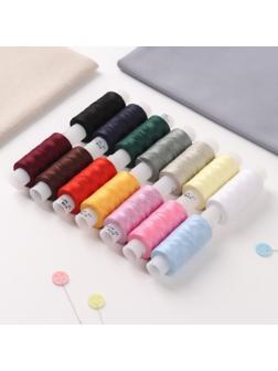 Набор ниток 40ЛШ, 170 м, 14 шт, цвет МИКС