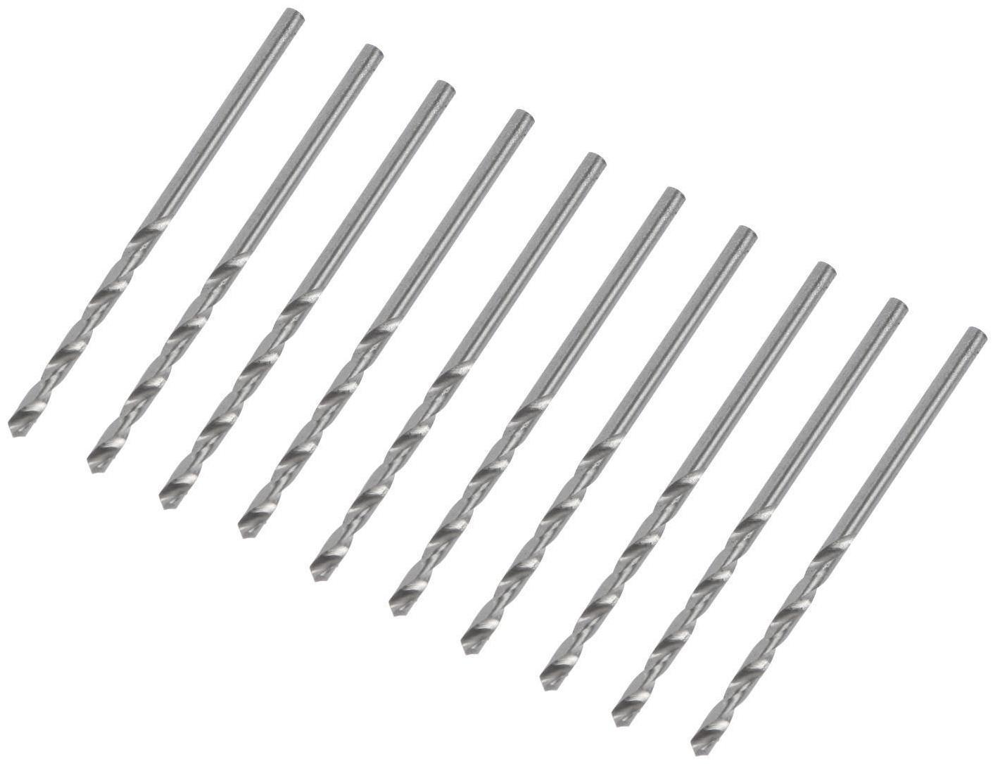 Сверло по металлу ТУНДРА, HSS, цилиндрический хвостовик, 2.5 х 55 мм, 10 шт.