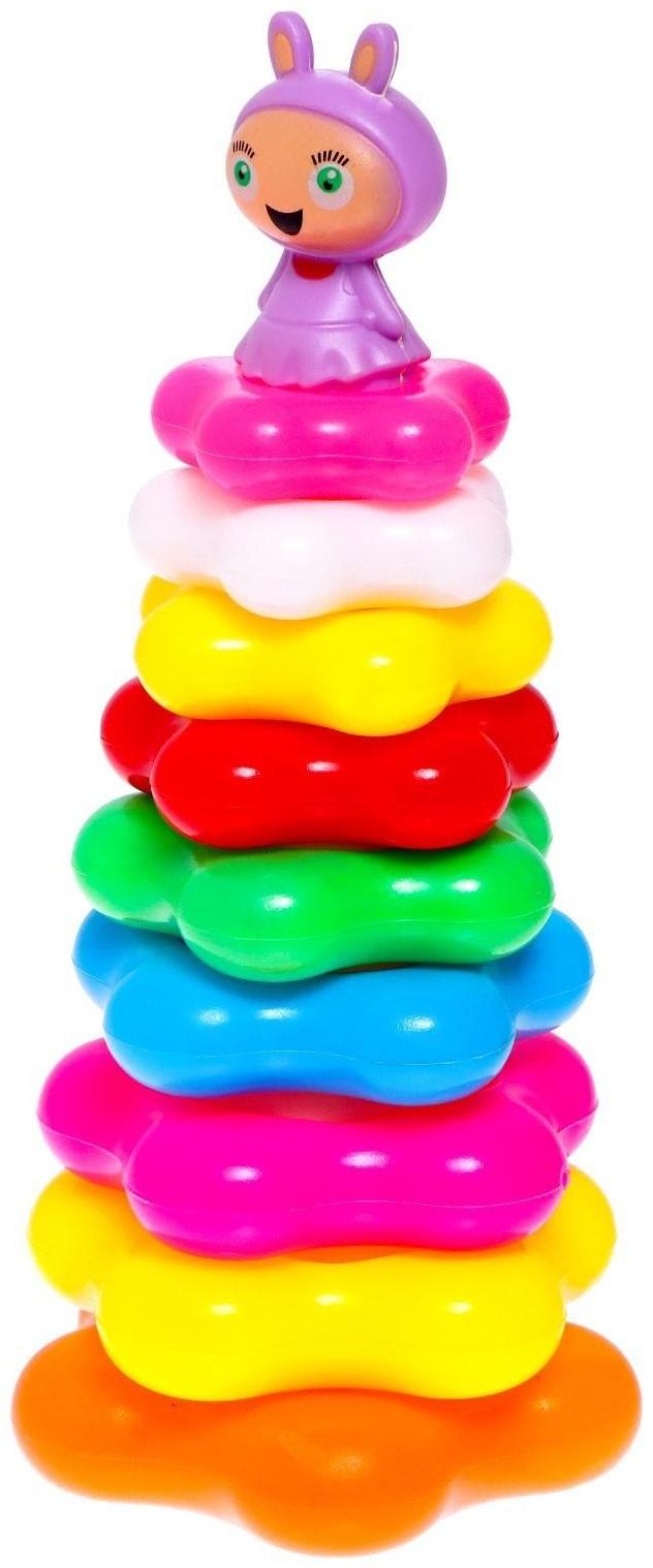 Пирамидка «Малышка», 9 колец