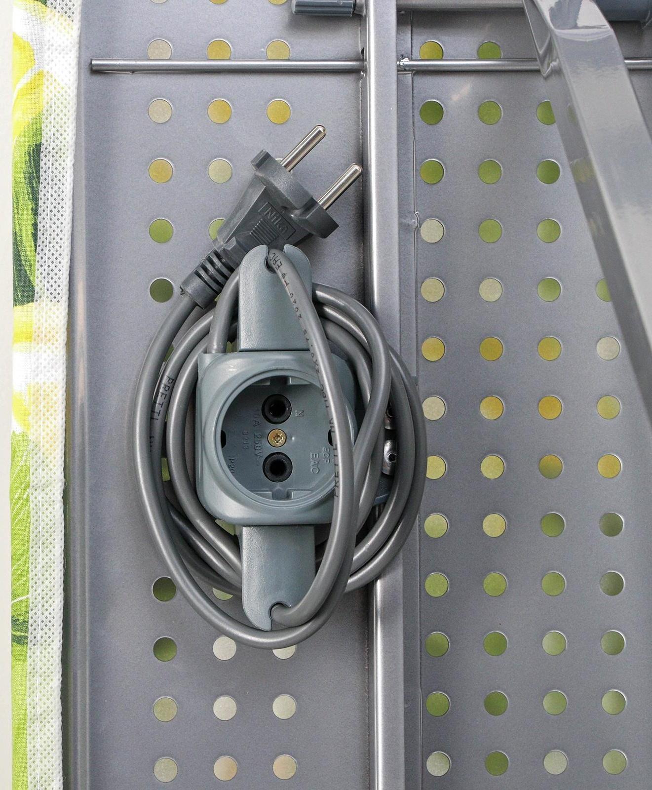 Доска гладильная Nika, 122×40 см, регулируемая высота до 90 см, МИКС