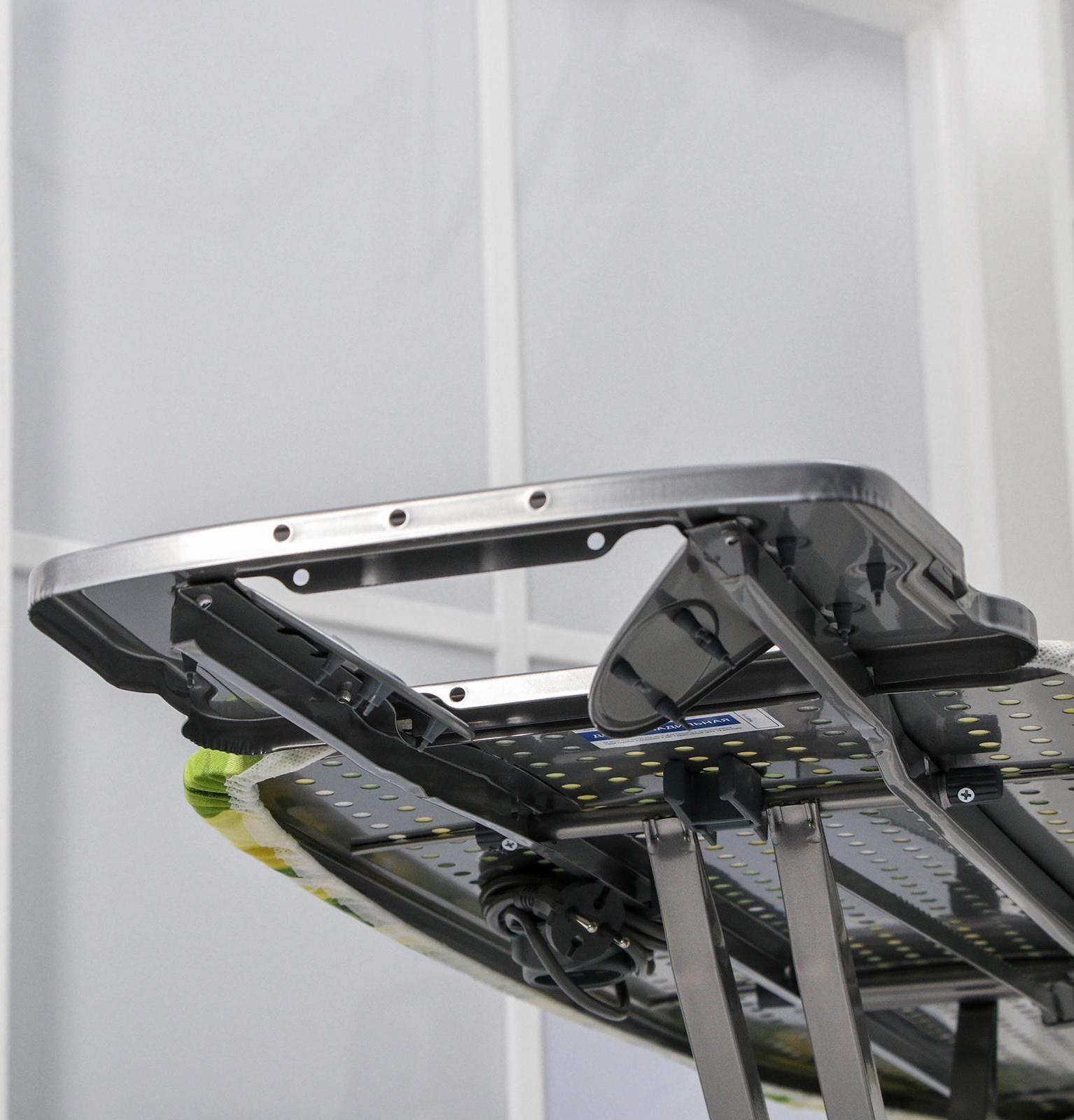 Доска гладильная Nika, 122×40 см, регулируемая высота до 90 см, МИКС