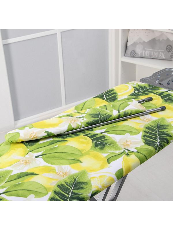 Доска гладильная Nika, 122×40 см, регулируемая высота до 90 см, МИКС