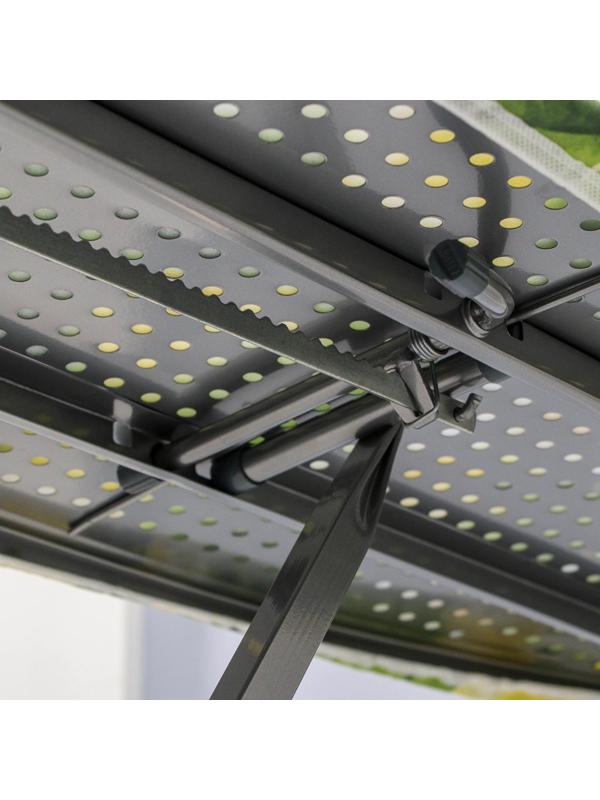 Доска гладильная Nika, 122×40 см, регулируемая высота до 90 см, МИКС