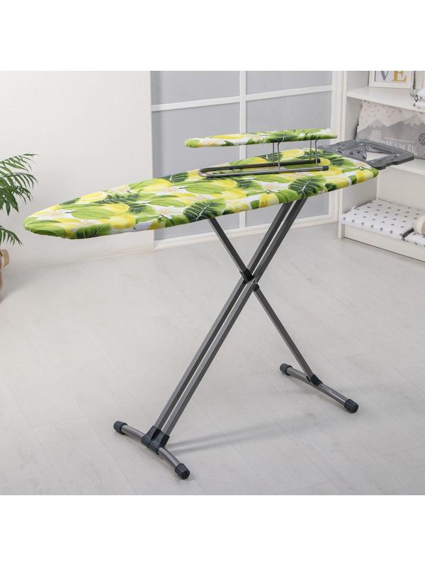 Доска гладильная Nika, 122×40 см, регулируемая высота до 90 см, МИКС