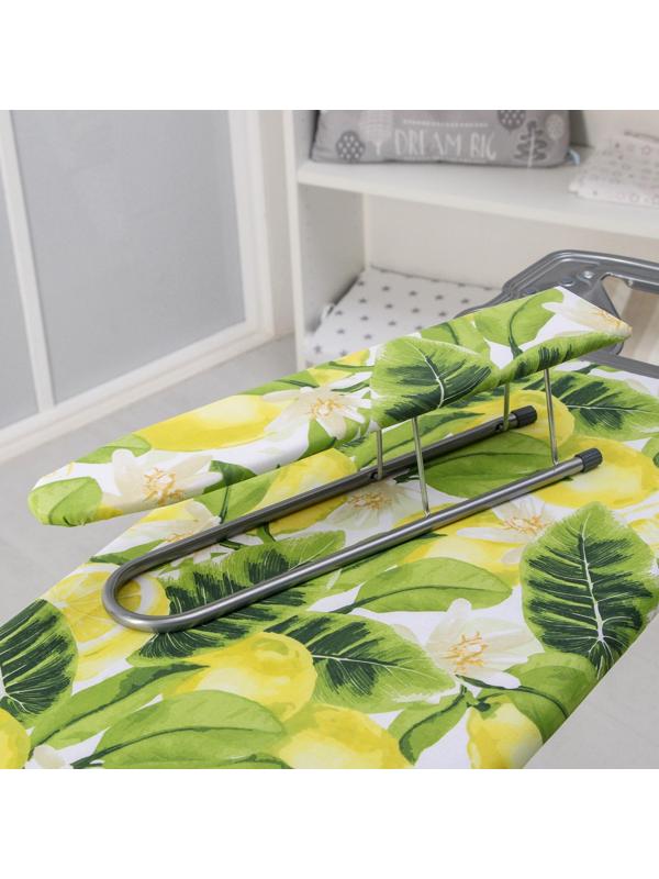 Доска гладильная Nika, 122×40 см, регулируемая высота до 90 см, МИКС