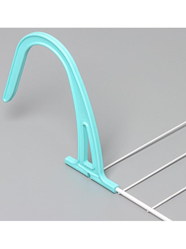 Сушилка для белья на радиатор, 45×23,5×18 см, цвет белый