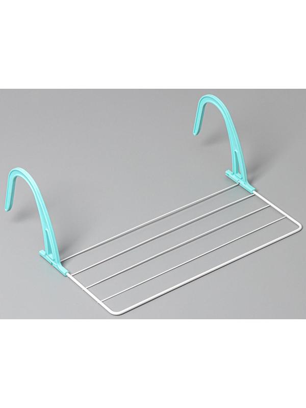 Сушилка для белья на радиатор, 45×23,5×18 см, цвет белый