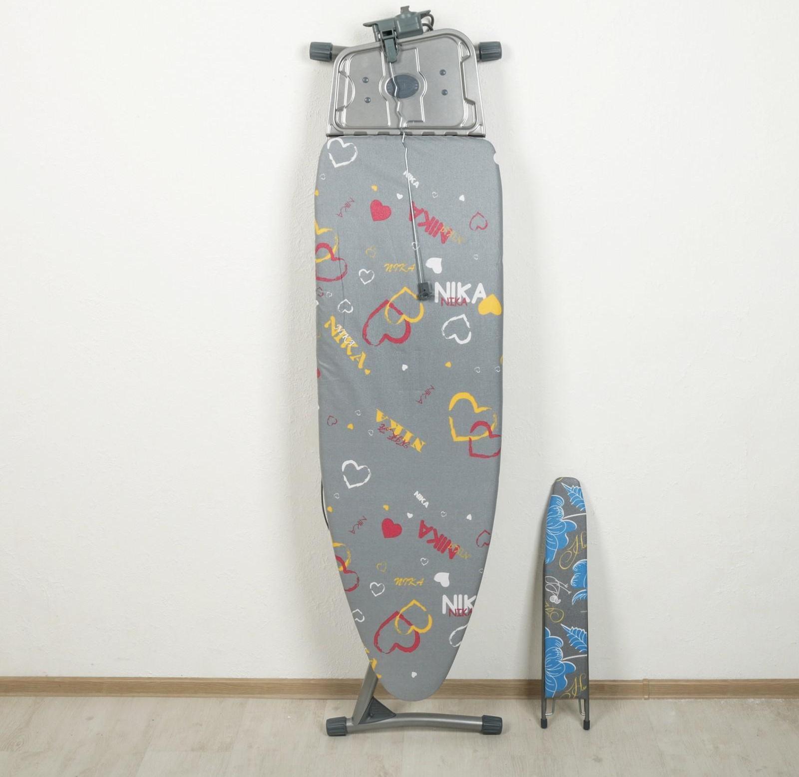 Доска гладильная Nika «Ника 11 тефлон», 122×40 см, регулируемая высота до 100 см, рисунок МИКС