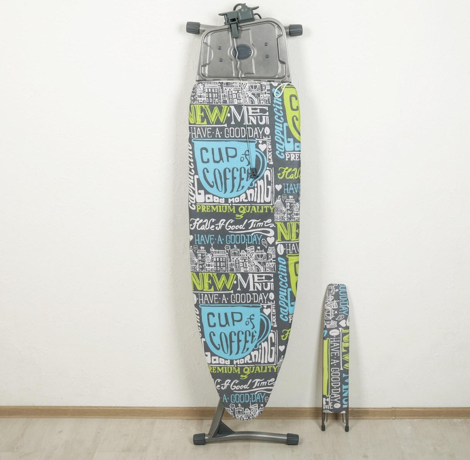 Доска гладильная Nika «Ника 11 тефлон», 122×40 см, регулируемая высота до 100 см, рисунок МИКС