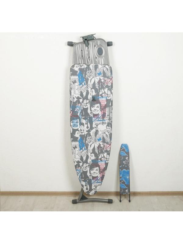 Доска гладильная Nika «Ника 11 тефлон», 122×40 см, регулируемая высота до 100 см, рисунок МИКС