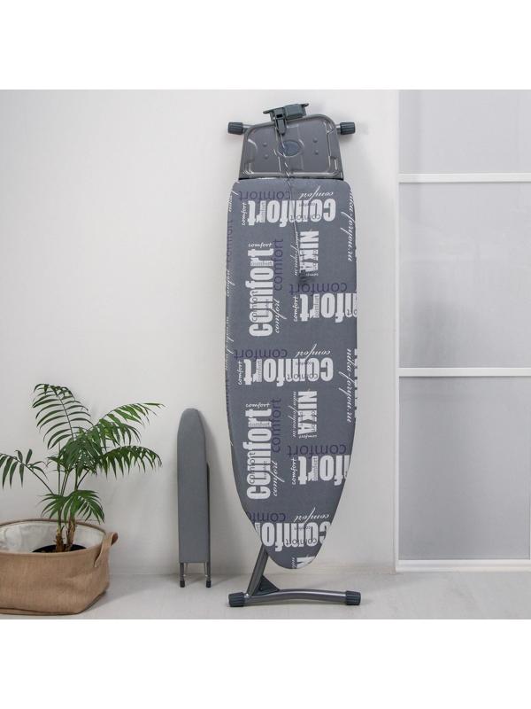 Доска гладильная Nika «Ника 11 тефлон», 122×40 см, регулируемая высота до 100 см, рисунок МИКС