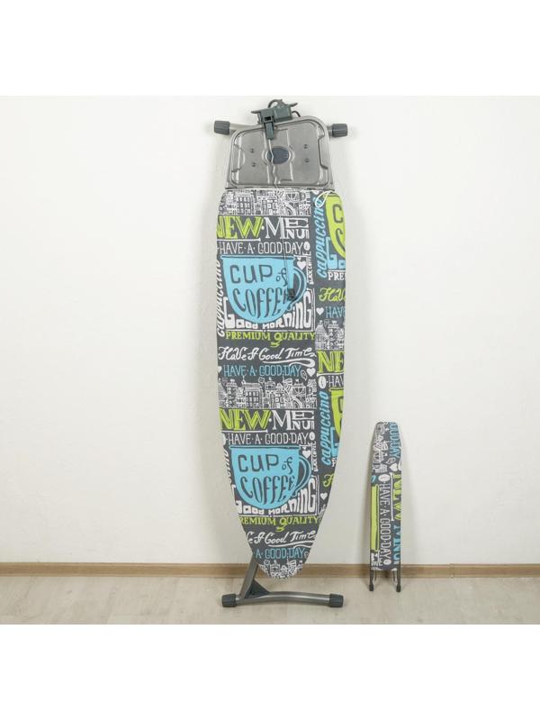 Доска гладильная Nika «Ника 11 тефлон», 122×40 см, регулируемая высота до 100 см, рисунок МИКС