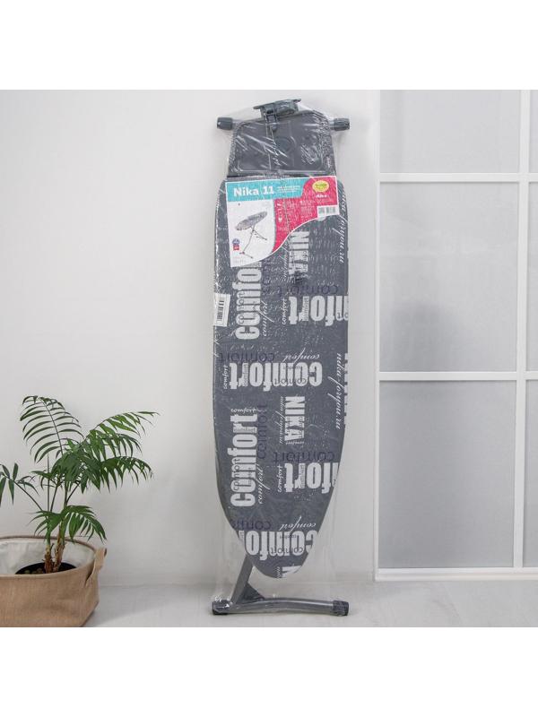 Доска гладильная Nika «Ника 11 тефлон», 122×40 см, регулируемая высота до 100 см, рисунок МИКС