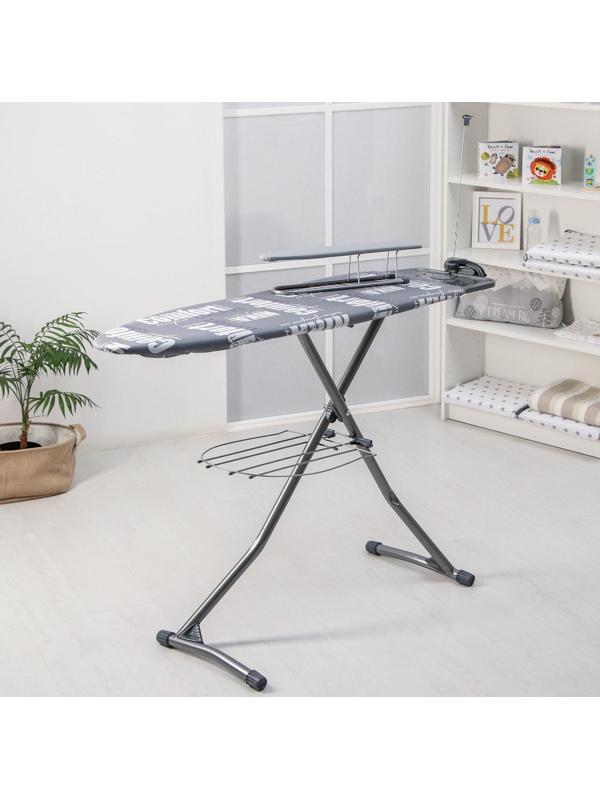 Доска гладильная Nika «Ника 11 тефлон», 122×40 см, регулируемая высота до 100 см, рисунок МИКС