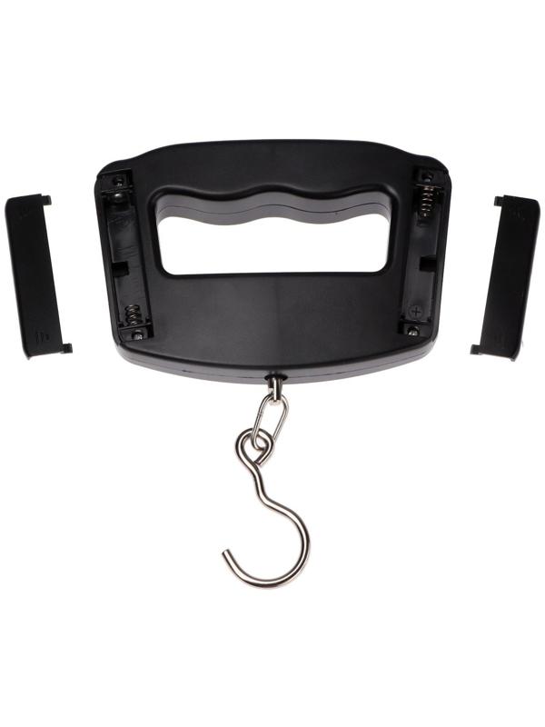 Весы-безмен LuazON LV-506, электронный, до 50 кг, точность до 10 г, подсветка, чёрный