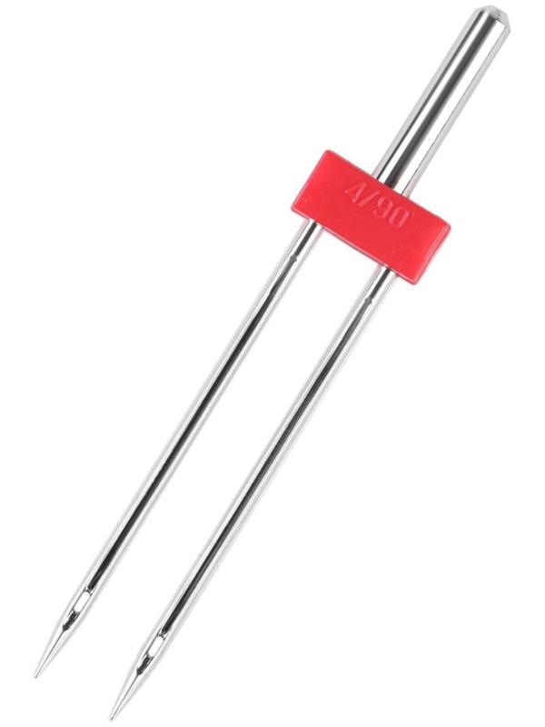 Игла для бытовых швейных машин, двойная, №90/4