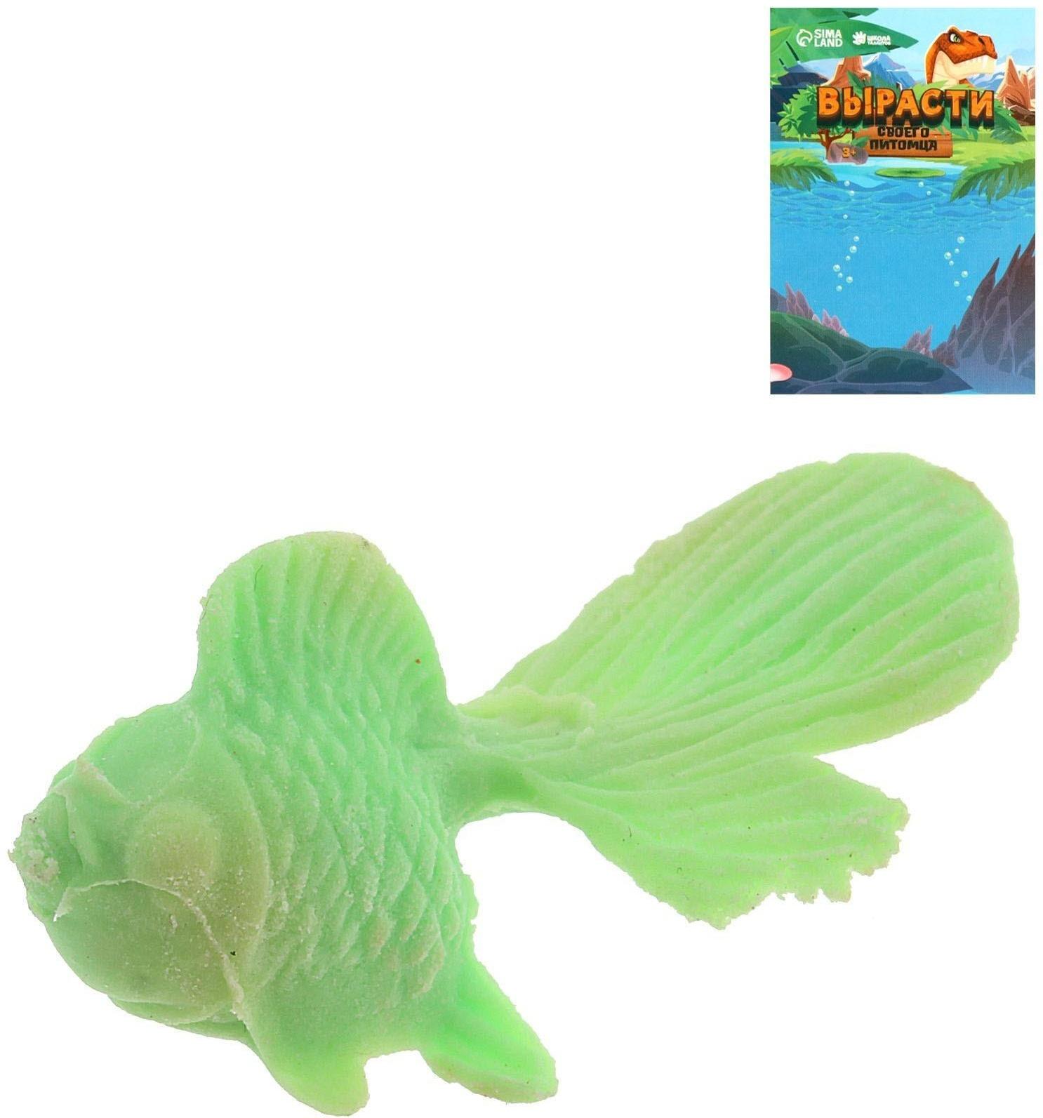 Детский опыт «Растущее животное. Золотая рыбка», МИКС