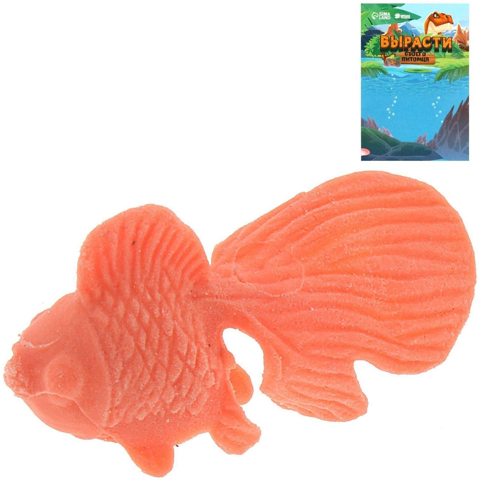 Детский опыт «Растущее животное. Золотая рыбка», МИКС