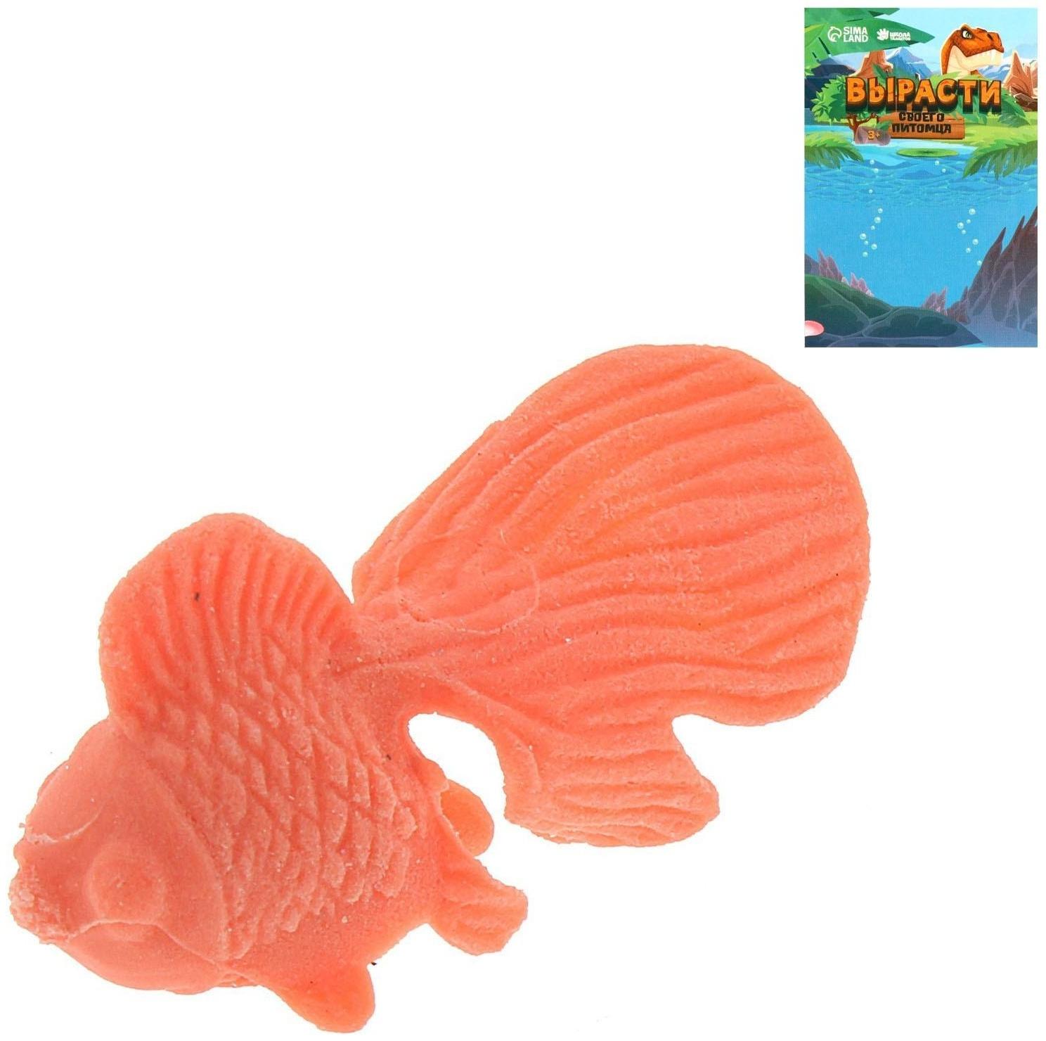 Детский опыт «Растущее животное. Золотая рыбка», МИКС