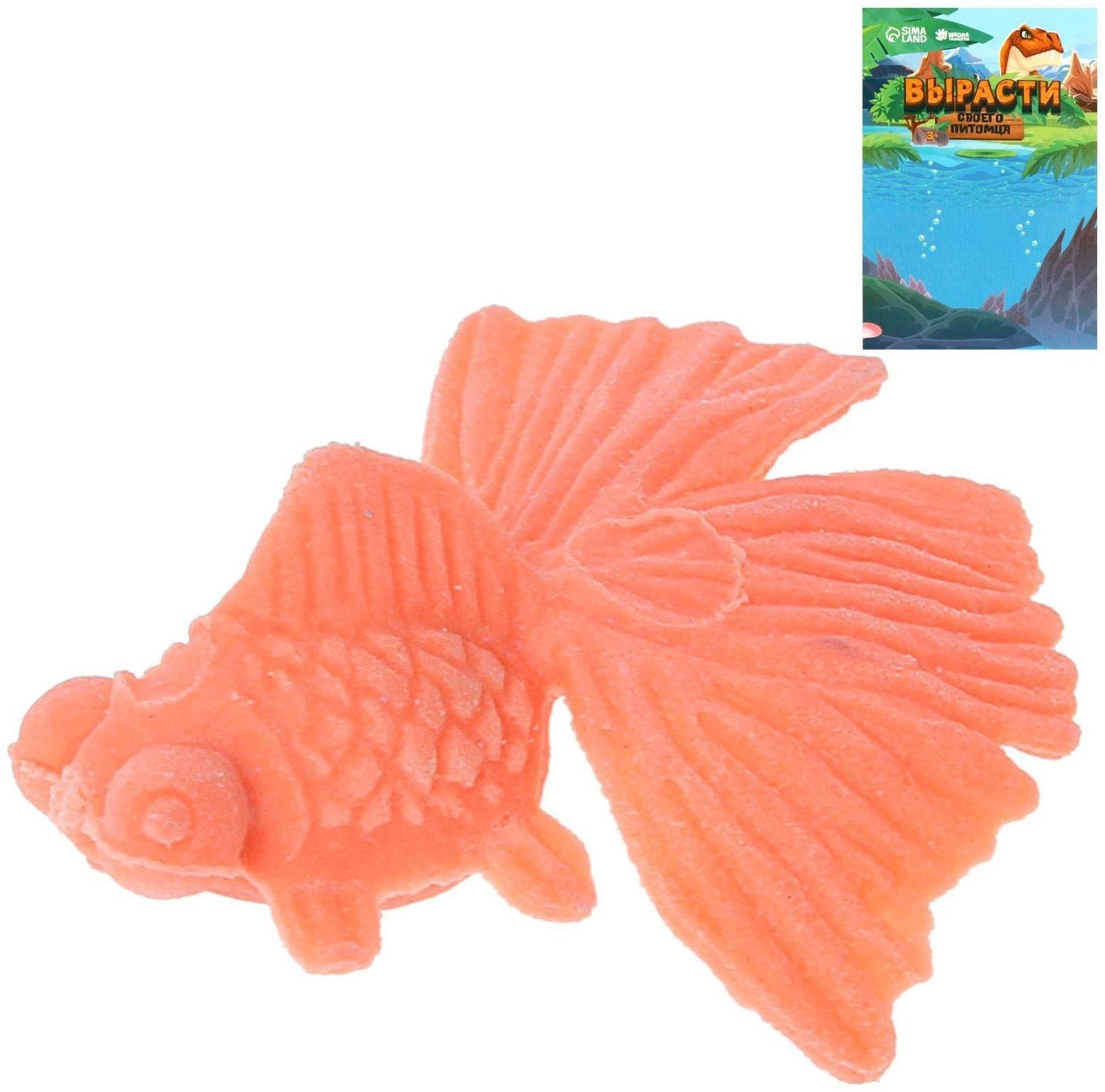 Детский опыт «Растущее животное. Золотая рыбка», МИКС