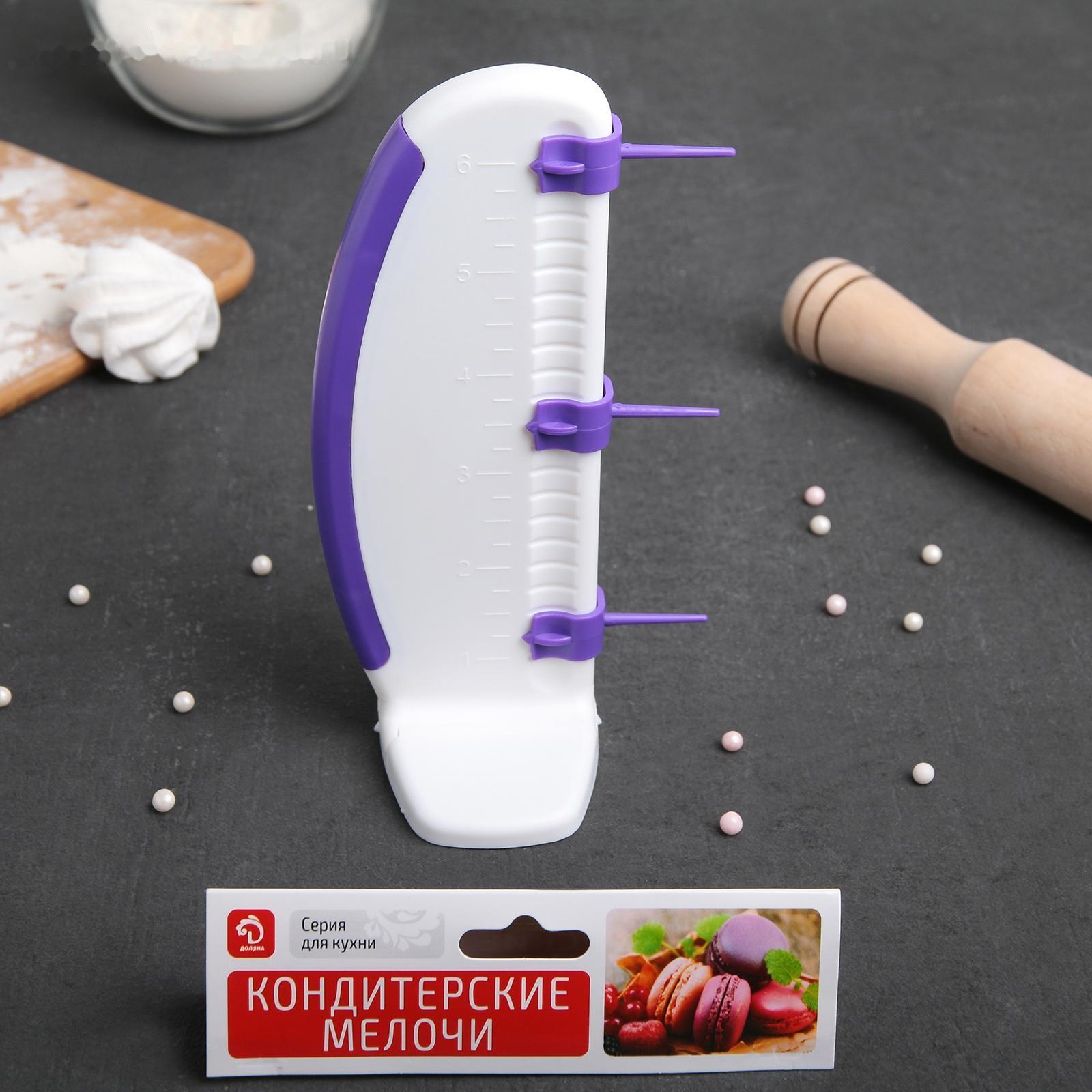 Линейка для разметки торта Доляна