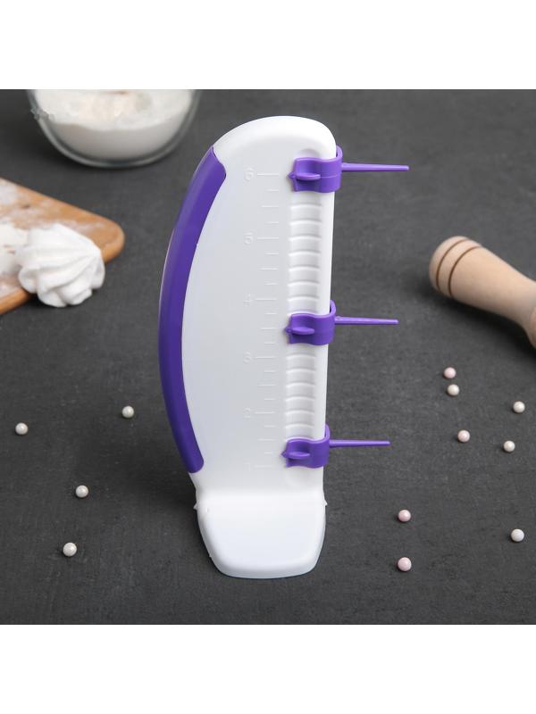 Линейка для разметки торта Доляна