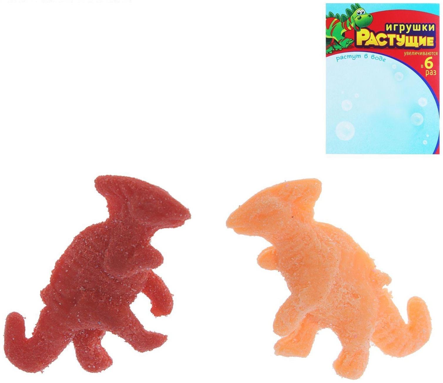 Детский набор для опытов «Растущие животные. Динозавры», набор 2 шт., МИКС