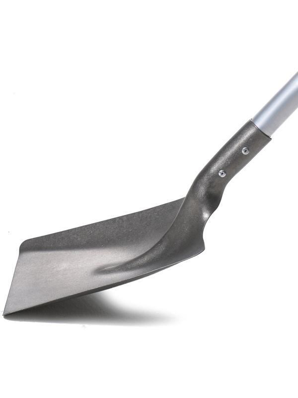 Лопата совковая, титановая, L = 125 см, алюминиевый черенок, с ручкой