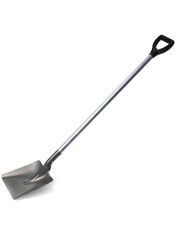 Лопата совковая, титановая, L = 125 см, алюминиевый черенок, с ручкой