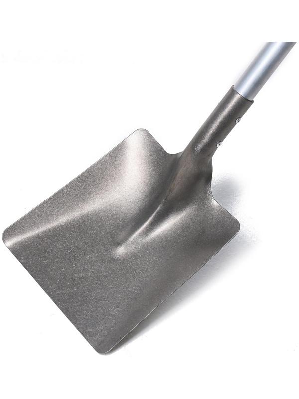 Лопата совковая, титановая, L = 125 см, алюминиевый черенок, с ручкой