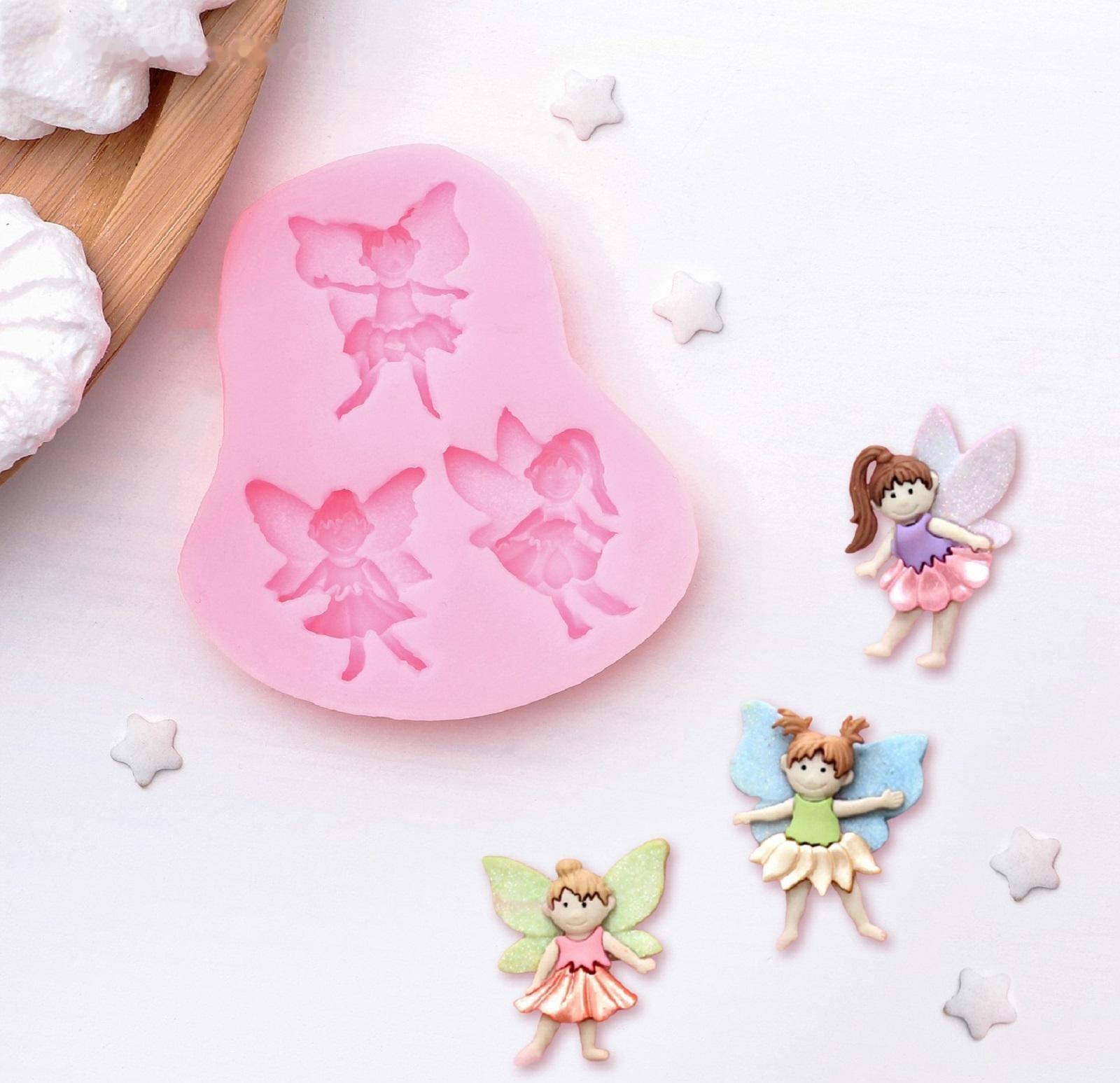 Молд силиконовый «Феи», 7,5×7×1 см