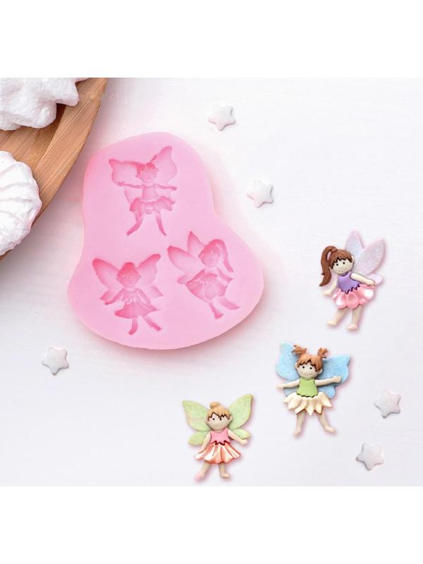Молд силиконовый «Феи», 7,5×7×1 см