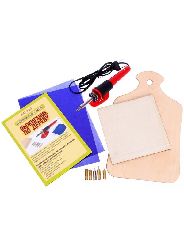 Набор для выжигания и росписи по дереву «Поиграем!»